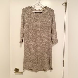 Monk & Lou PLENTY grey sweater dress size small
